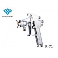 荣鹏气动工具R71高雾化压送式油漆喷枪 面漆喷枪 压送式喷枪